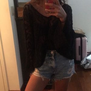Sanctuary Sweaters - Black Knit Sweater Sanctuary Sweaters - Black Knit Sweater